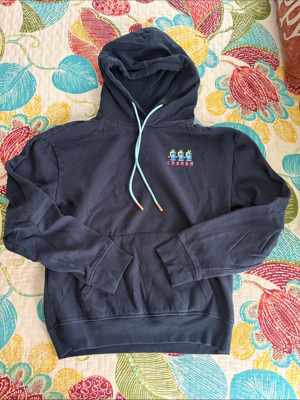 Navy Blue Men's Hoodie Sweatshirt